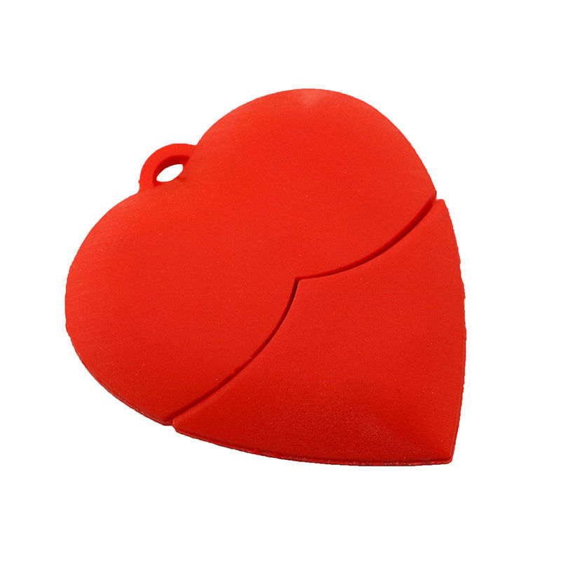 Czerwone serce serca pamięć USB Pen drive 4GB 8GB 16GB 32GB Flash pamięć przenośna Pendrive U Disk Flash Card prezent ślubny