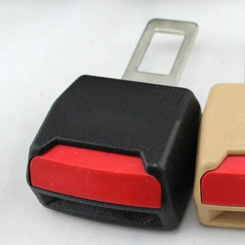 2pcs Black Auto Car Safety Seat Belt Clip car belt stopper Seatbelt Truck seat belt extender Buckle Button Security