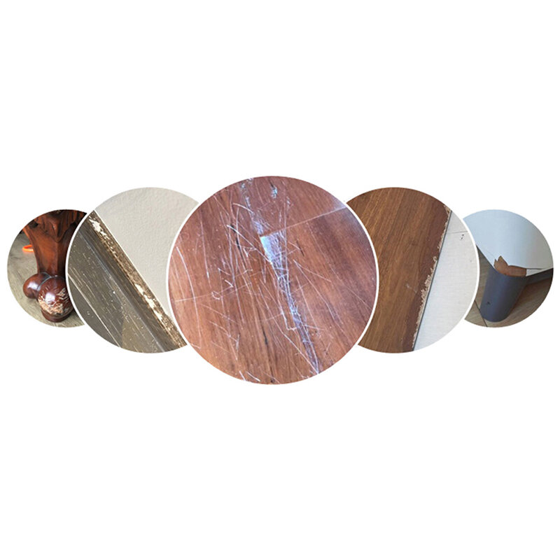 2PCS Holz Möbel Reparaturlackierung Paste Holz Boden Scratch Schnelle Entferner Reparatur Farbe 17 Farben Wachs Für Möbel 20g