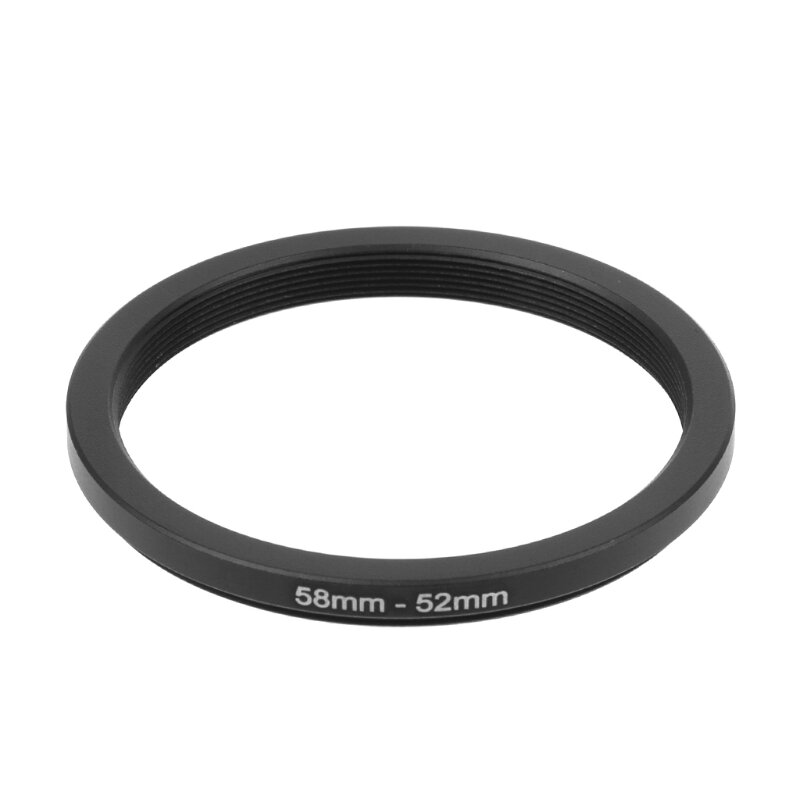 1pc New 58mm To 52mm Metal Step Down Rings Lens Adapter Filter Camera Tool Accessory