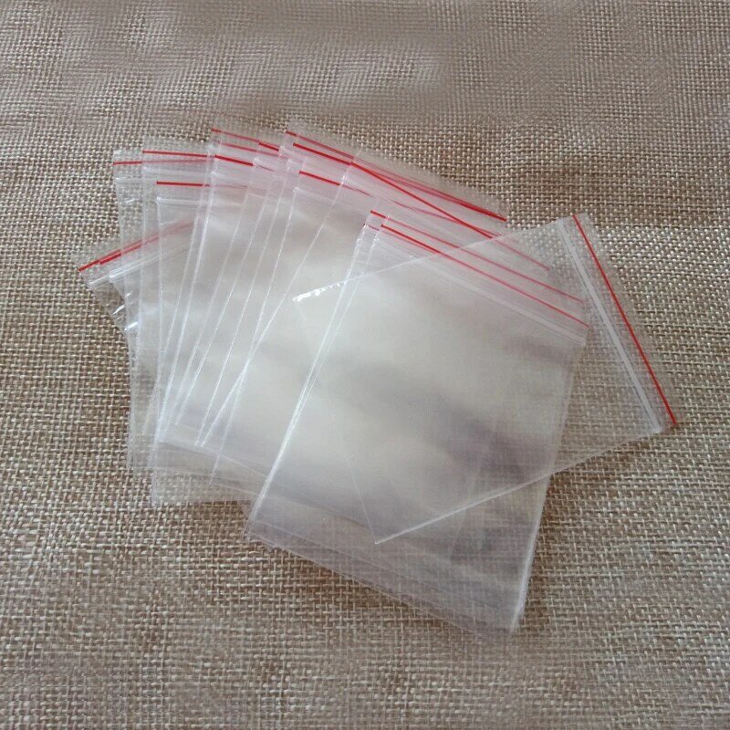 500 個 11x16 ジップロックの袋透明なプラスチック袋透明 Pe ジップロックバッグ布/クリスマス/ ギフト/ジュエリー包装ディスプレイバッグ