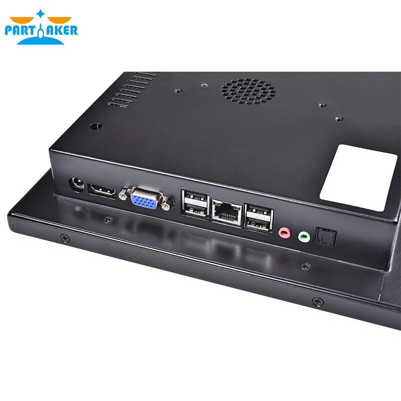 Partaker-올인원 패널 PC 13.3 인치, 중국산 4 선 저항성 터치 스크린 인텔 코어 I5 3317U i5 4200U 프로세서