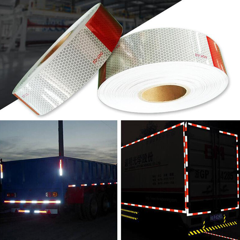 5cmx5m Reflective Stickers Adhesive Tape for Car Safety Accessories