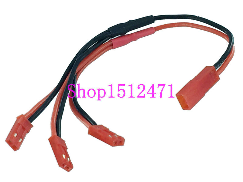 1pce JST параллельный кабель 1 Женский до 3 зарядное устройство типа «папа» свинцовый кабель для RC батареи