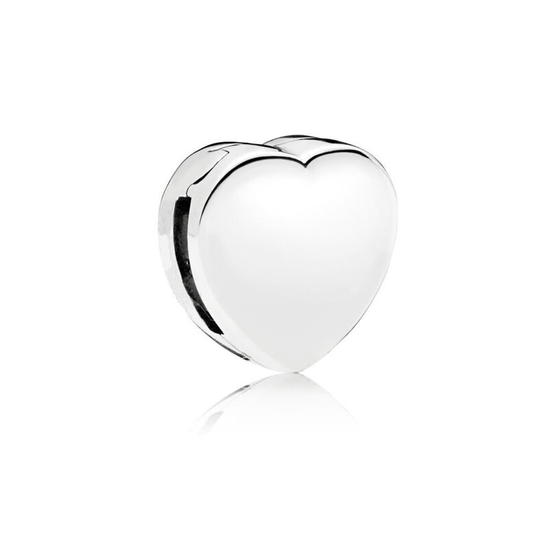 Ano novo 925 Sterling Silver Bead Charme Elegância Deslumbrante Reflexões Clipe Com Cristal Beads Fit Pandora Pulseira Diy Jóias