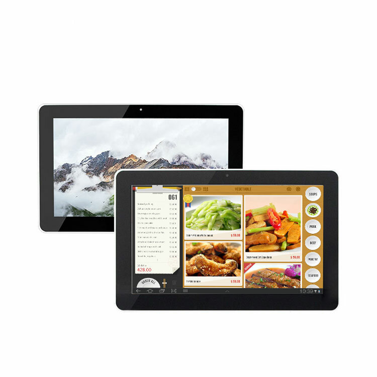 광고용 올인원 키보드 태블릿 PC, 상용 안드로이드 디스플레이, 10 인치