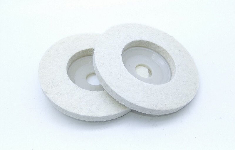 New 4"/ 100 mm Wool felt polishing wheel Angle Grinder buffing Felt Polishing Disc for Rotary Tool Abrasive Grinding