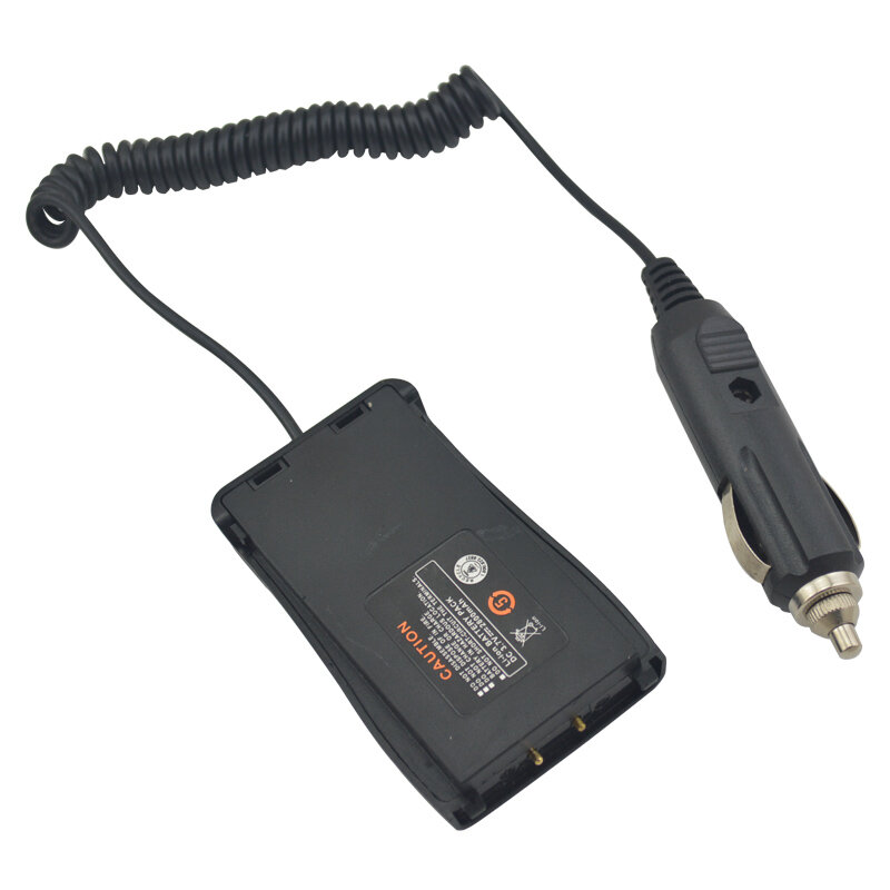 Eliminador de bateria dc 12/24v carregador de carro para baofeng walkie talkie tamanhos, tamanhos reduzidos, h777