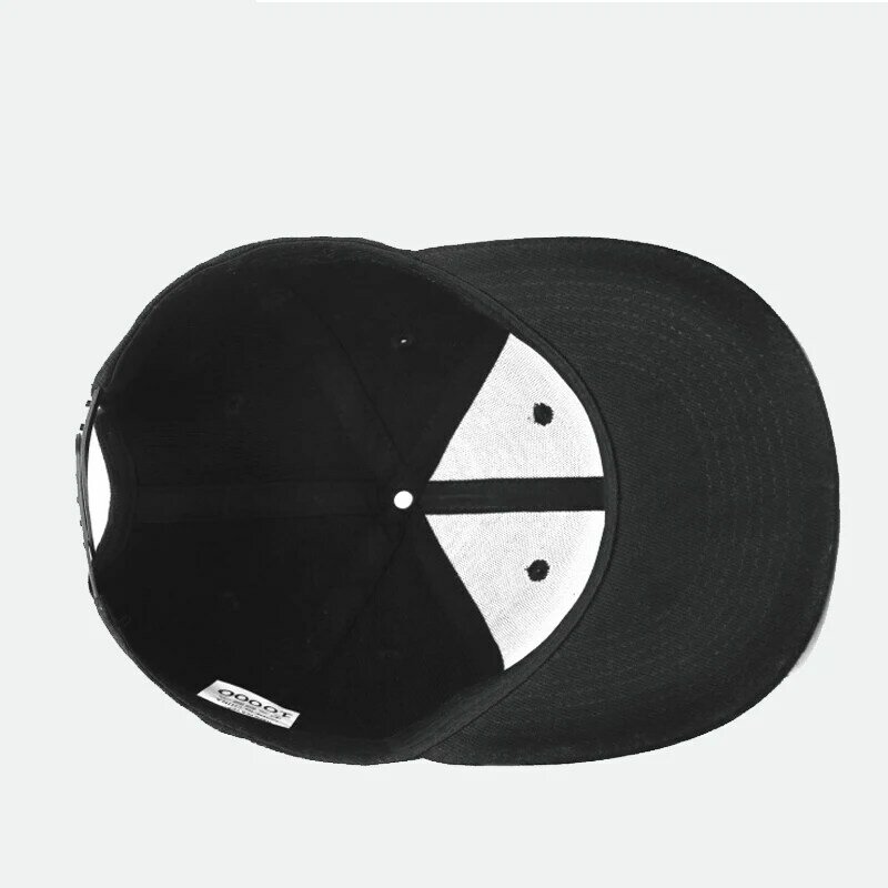 Gorra de béisbol con cierre trasero para hombre y mujer, gorro ajustable de estilo Hip Hop, color negro, novedad de 2017