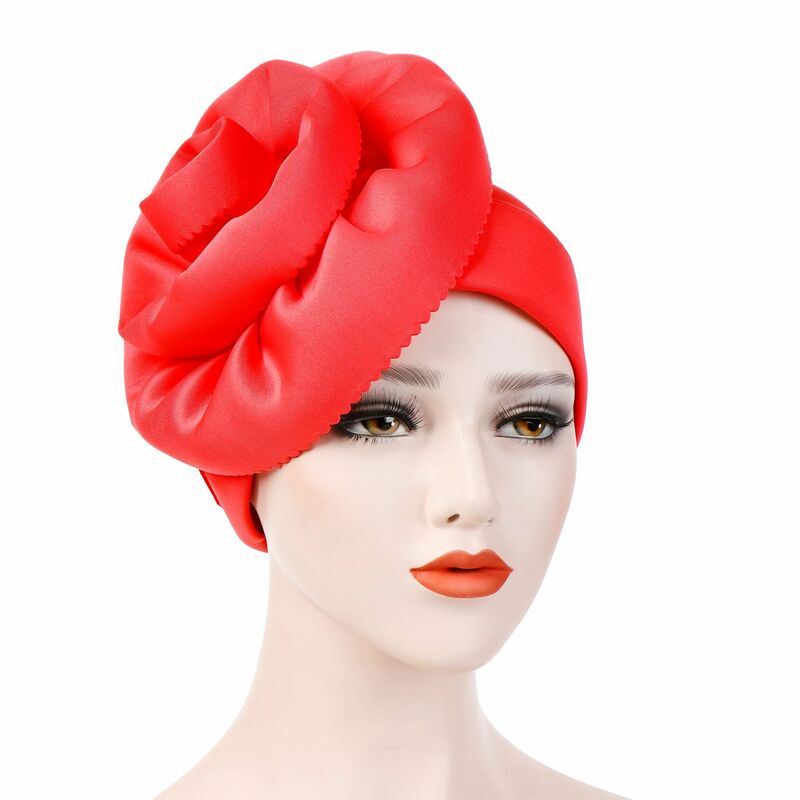 Turbante de algodón de lujo para mujer, Hijab musulmán, accesorios para el cabello, gorras, Hijab musulmán