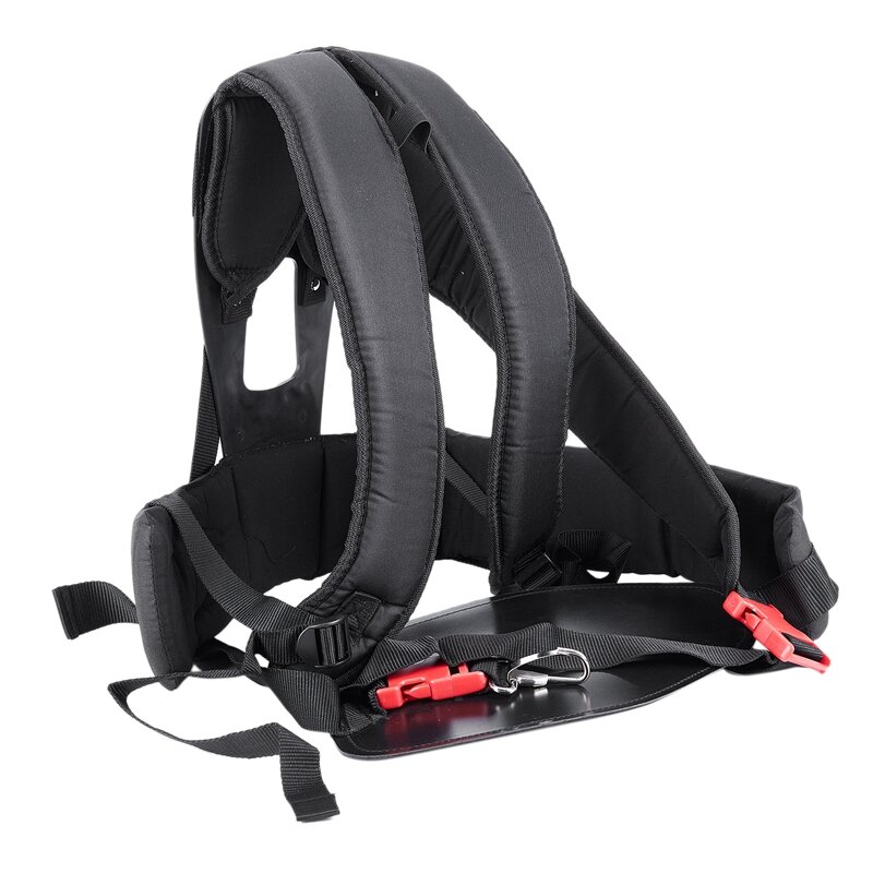 Promotion! Grass Cutter Accessories Double Shoulder Strap Harness For Brush Cutter With Confortable Shoulder Padsleg Protectio