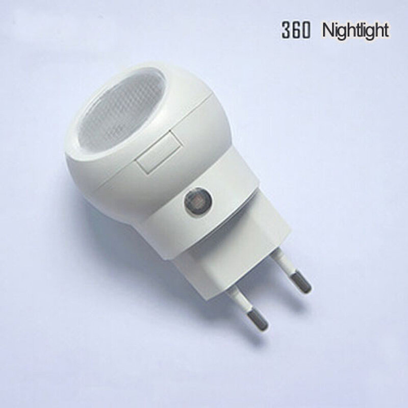 Più nuovo led nightlight 360 rotazione 100-240 v economica e tempo di vita  Plug and play con la luce senso automaticamente accendere o  Off