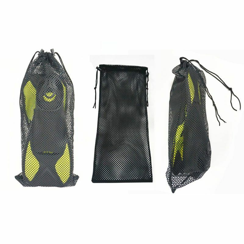 Сетчатая Сумка на шнурке, нейлоновый дышащий мешок для хранения, для дайвинга, подводного плавания, плавников, отделение для сухого и мокрого, аксессуары для обуви