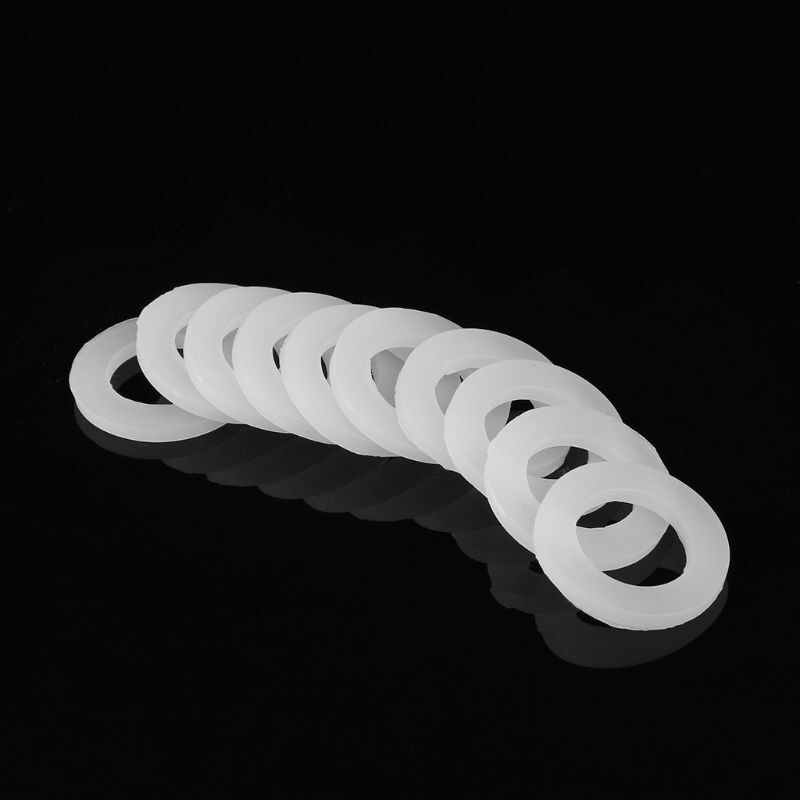 2021 New 10pcs Bellows Pipe Seal Rings Hose Washers Water Silicone Gasket 1/2" 3/4" 1"