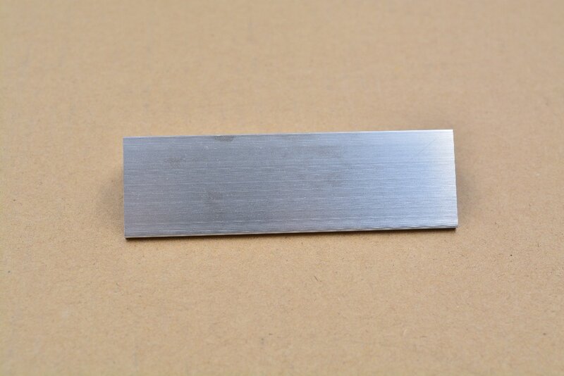 Алюминиевая пластина 30 мм x 30 мм длина 50 мм L профиль толщина 3 мм 1 шт.