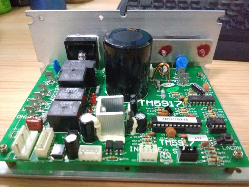 送料無料モータコントローラスハトレッドミルsh-5506 TM5917マザーボード制御回路基板コンピュータ制御ボード