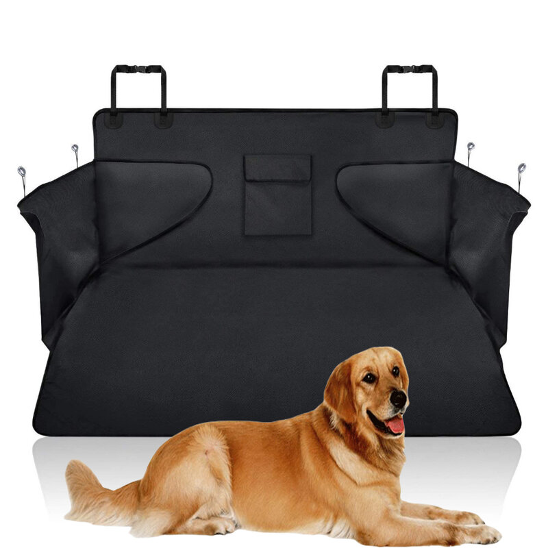 Pet carriers Car Seat Cover Dog Cat Car Back Seat Waterproof Scratch-proof Nonslip Durable Soft Mat Hammock Cushion Protector