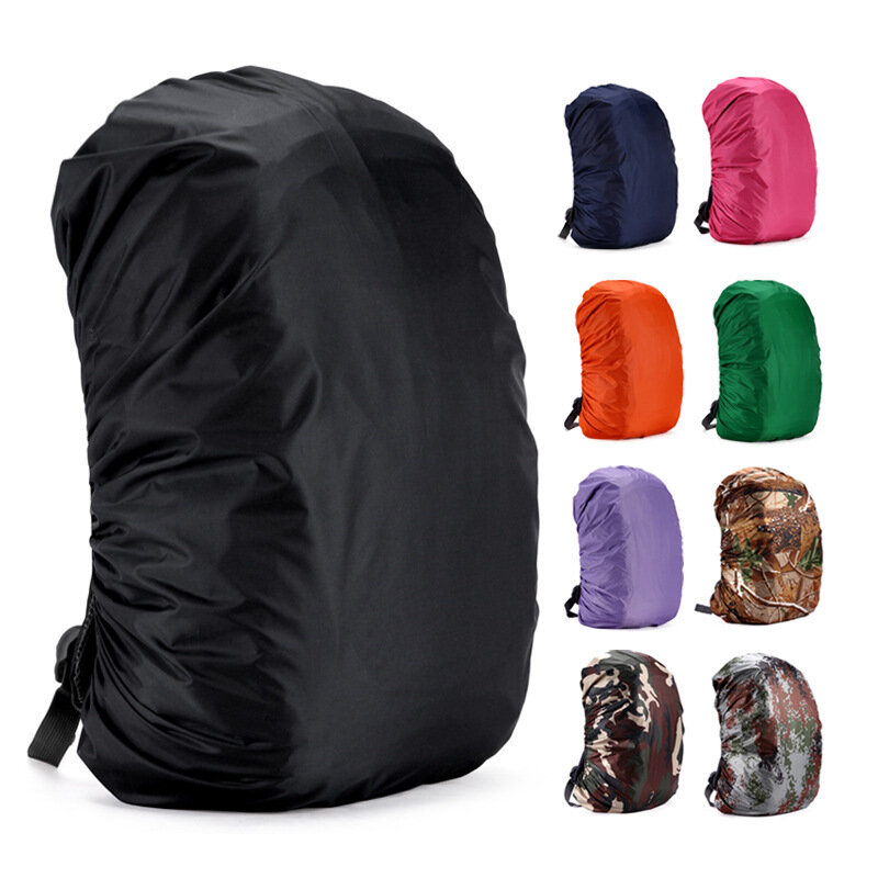 Новый большой Камуфляжный износостойкий рюкзак, дождевик, водонепроницаемый пылезащитный чехол для кемпинга, кемпинга, защитный чехол для ...
