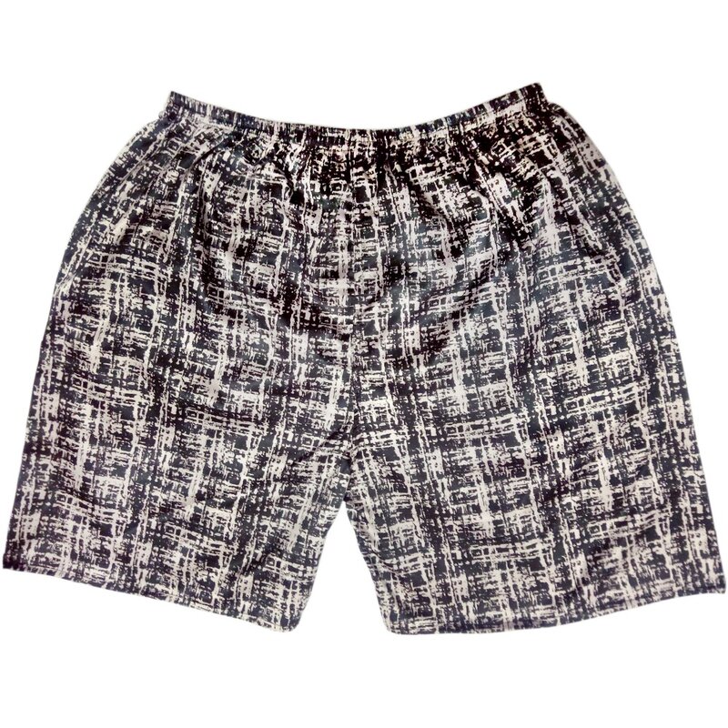 Tony&Candice Men's Pajama Pants Short In Summer Soft Cozy Men Sleep Bottoms One Size Men Sleep Pants 8 Prints Colors Beach Pants