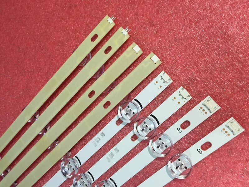 100% original neue 16 stücke (8 A, 8 B) LED bars Für LG DRT 3,0 42-A/B Typ 6916L 1709B 1710B 1957E 1956E 6916L-1956A