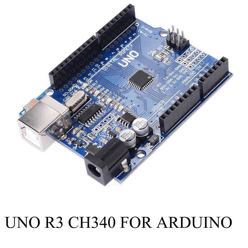 UNO R3 плата разработки ATmega328P CH340 CH340G для Arduino UNO R3 с прямым штыревым заголовком