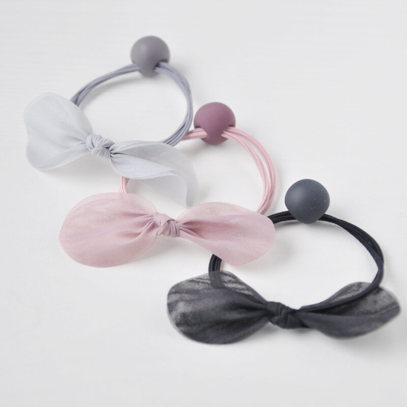 Aksesoris Bayi Manis Manik-manik Busur Rambut Karet Elastis Rambut Band Rambut Tali Rambut Accessories Bulang Rambut Ring untuk Anak Perempuan