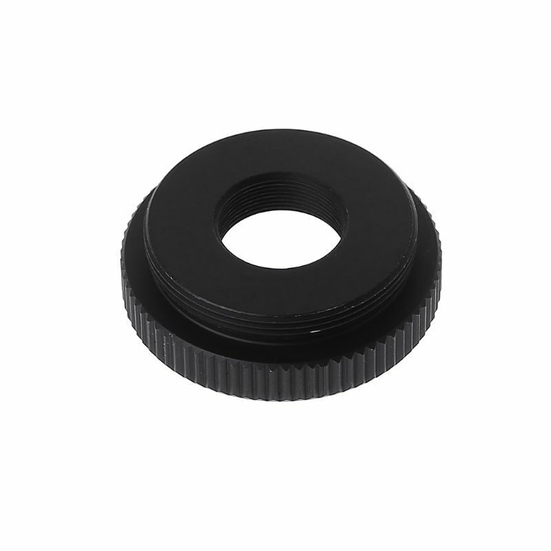 Black Metal Lens Adapter Suit for M12 to C or CS Mount Lens Converter Ring L29K