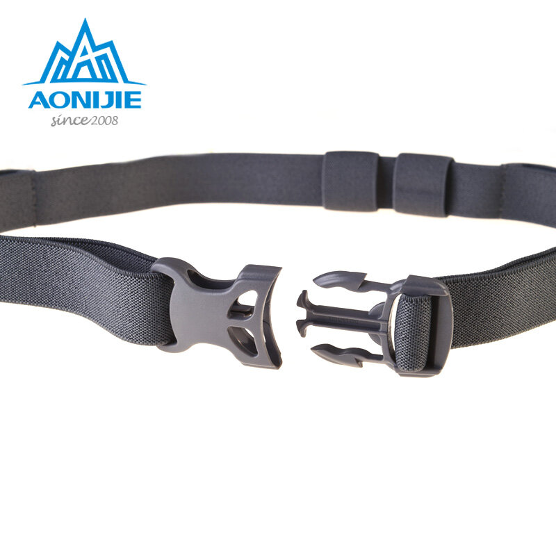 AONIJIE-cinturón Unisex para triatlón y maratón, cinturón de tela con soporte de Gel para correr, correr, deportes al aire libre
