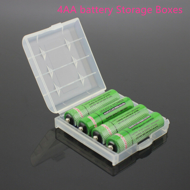 Caja de plástico para almacenamiento de pilas, contenedor para AA AAA 18650 1450016340 17500 CR123A, Envío Gratis
