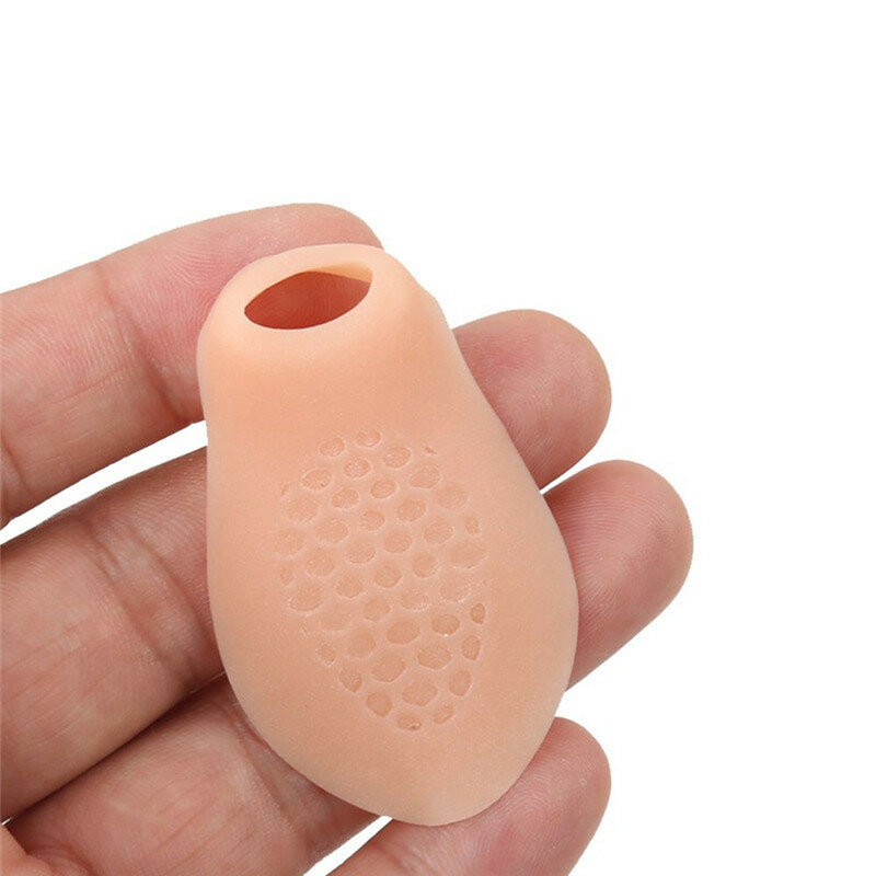 Protector de juanete de Gel de silicona para dedo pulgar pequeño, Corrector de juanete transpirable para Hallux Valgus, separador de dedos, cuidado de los pies, 2 uds.