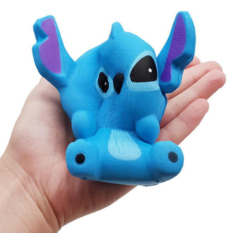 Jumbo Cute Stitch Squishy Simulation Slow Rising Sweet Scented Decompression Stress Relief Soft Squeeze Toys Fun for Child Toy