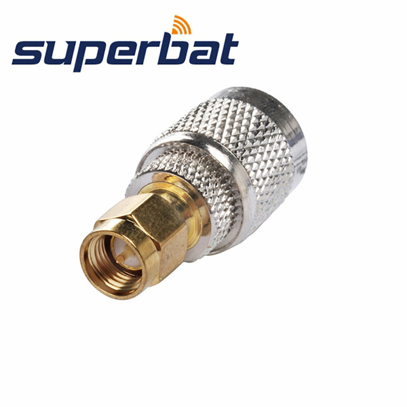 Superbat 5 pces SMA-TNC adaptador sma macho para tnc plug conector coaxial rf reto