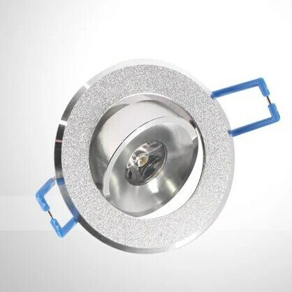 1 W High Power LED Lampu Downlight Warm White/Putih Dingin AC85-265V Gratis Pengiriman/DHL