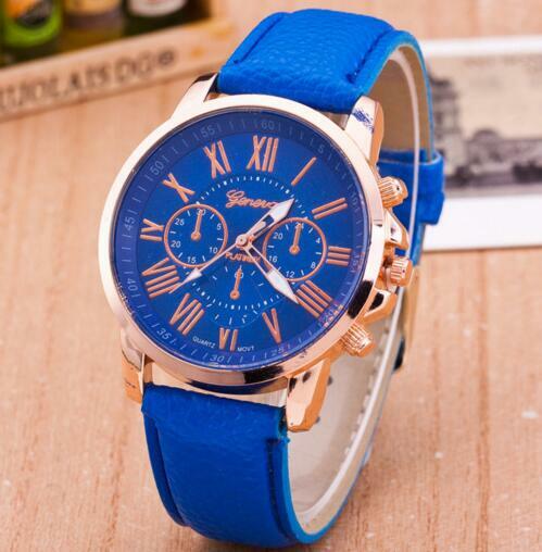 Reloj de cuarzo de cuero de marca de lujo para mujer, pulsera de moda para hombre, reloj de pulsera, reloj de pulsera, reloj femenino, masculino