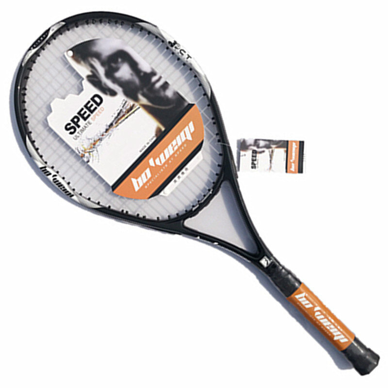 Raquete de tênis de fibra de carbono, raquete de tênis masculina e feminina, ultra leve, treinamento recomendado, nova, 2019