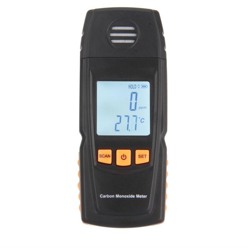 Hand-held smart sensor portable CO Gas Detector LCD Digital Carbon Monoxide Handheld Meter CO Gas Tester Detector Meter