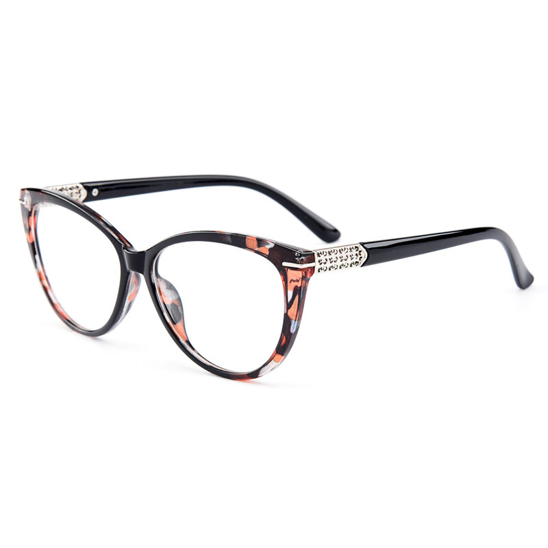 Vidros ópticos de gato da Ghei para mulheres, óculos miopia, miopia, luz azul, TR90, estilo óptico, quadros ópticos, M1697