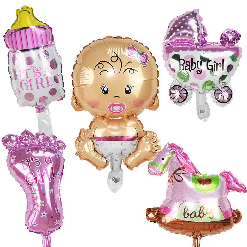 Su guirnalda colgante de niño/niña Oh globo inflable de helio globo chico chica cumpleaños género revelo Baby Shower decoración