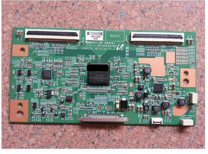 T-CON SQ60PB-MB34C4LV0.1 dengan/Tanpa Ic Logic Board UNTUK/Apa Ukuran Anda LTA550HQ20 L43F3390A-3D LVF430SDAL Menghubungkan Papan