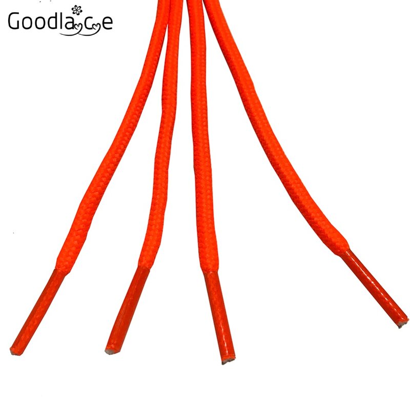 Lacets Lumineux Ronds de 100 à 160cm de Long, Cordes pour Bottes et Baskets