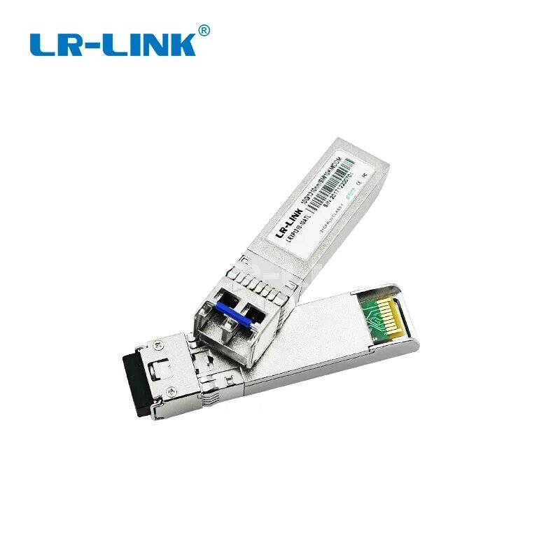 接続されたトランシーバーモジュール1310-10atl,10GB,LR-LINK nm,smfファイバー,1310,10km互換