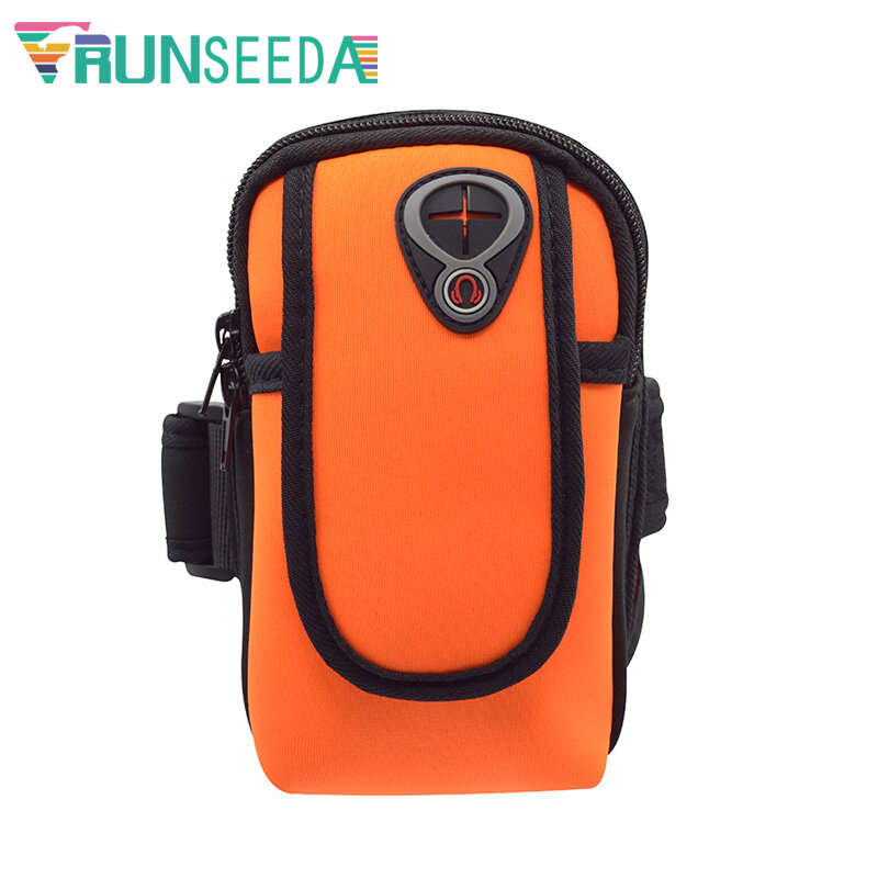 Runseeda Running Armbands torba kolarstwo telefony komórkowe opaska na ramię 6 cali Smartphone etui do biegania wędkarstwo konna siłownia