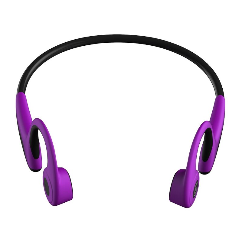 Fones de ouvido sem fio portáteis, fones de ouvido bluetooth 5.0 condução óssea viva-voz