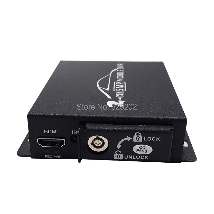 Black Color Mini Recorder 2CH AHD 1080P 5MP Mobile DVR Support Dual SD Card Recording with HDMI-compatible Interface MD506 DVR