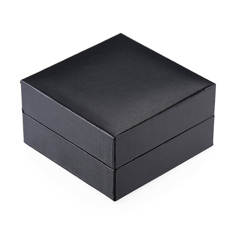 DY UN insieme di alta qualità degli uomini di modo nero golden square nube A forma di Gemelli cravatta clip di scatola quadrata nera set di trasporto libero