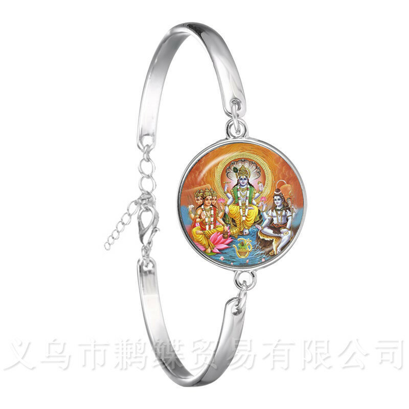 Święta geometria Antahkarana Symbol biżuteria łańcuszek bransoletka dla Wome Girls Chakra medytacja modna biżuteria na prezent
