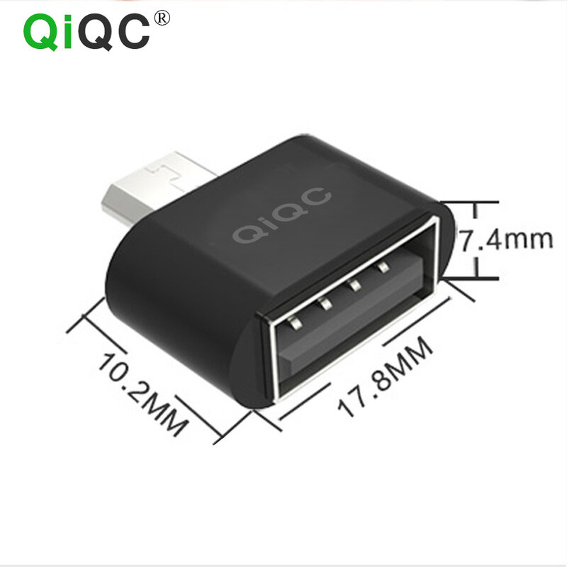 Micro USB OTG Adapter Male to USB 2.0 Micro Adapter Converter for Samsung Xiaomi LG Huawei asus ZTE google Android Mobile Phones