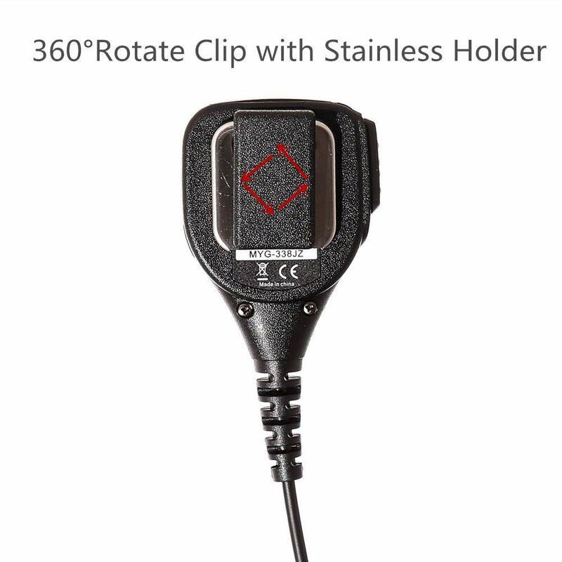 Сверхмощный микрофон для динамика на плече Radtel RT-490 RT-830 RT12 RT518 RT88