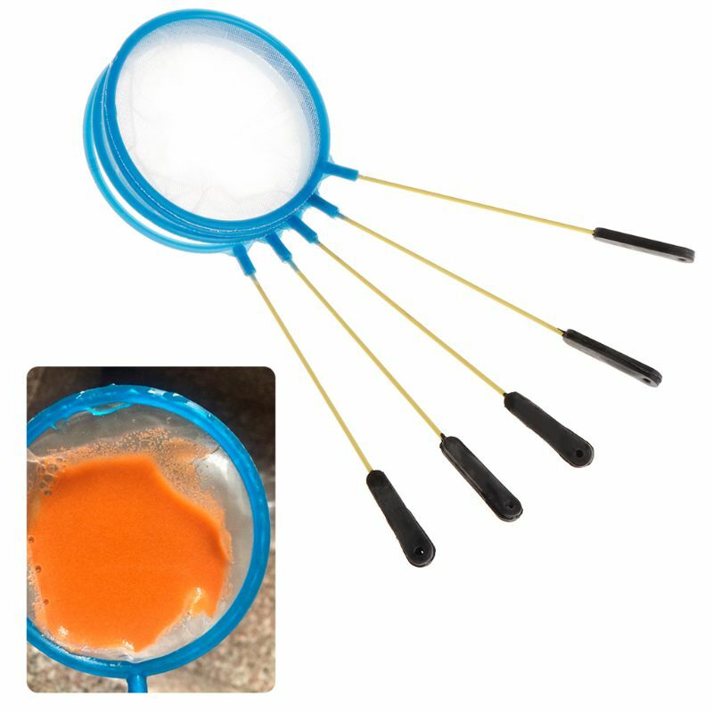 5 pcs ferramentas artémia artemia especial filtro ultrafino net malha peixe net diâmetro