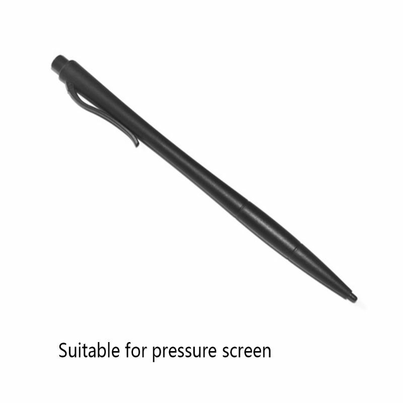 1 lápiz óptico de punta dura resistiva para tableta de reproductor de juegos con pantalla táctil de resistencia